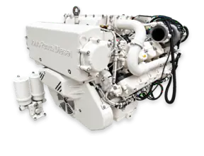 MAN D2848 representative engine illustration