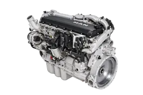 MAN D2676 representative engine illustration