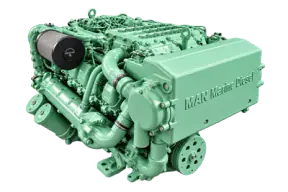 MAN D2840 representative engine illustration