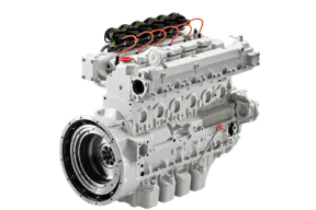 MAN E0836 representative engine illustration