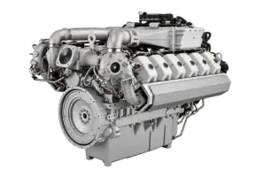 MAN E3262 representative engine illustration
