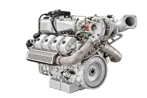 MAN E3268 representative engine illustration