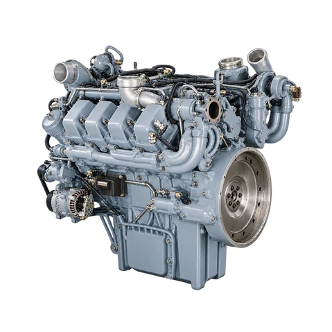 MAN D2868 representative engine illustration