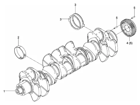 MAN Crankshaft 51021010764