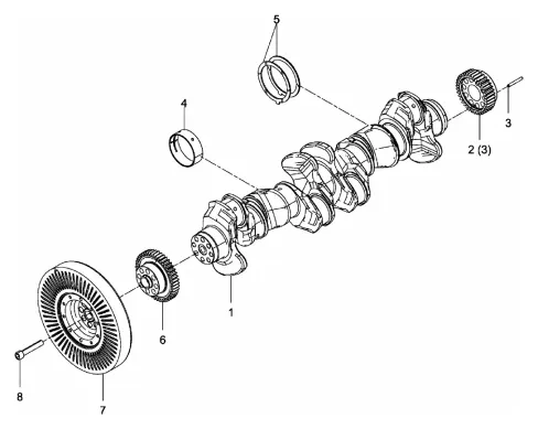 MAN Crankshaft 51021010801