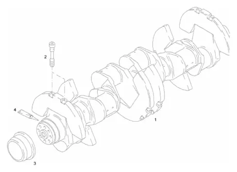 MAN Crankshaft 51021016121