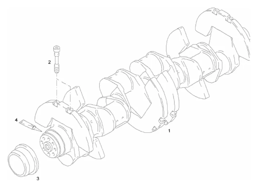 MAN Crankshaft 51021016121