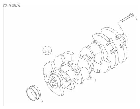 MAN Crankshaft 51021016124