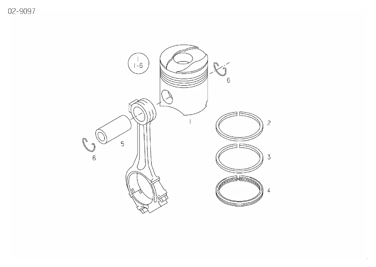 MAN Piston 51025117221