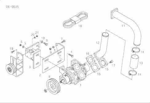 MAN Raw Water Pump 50065007017