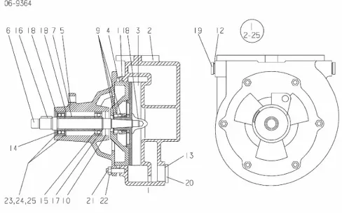 MAN Raw Water Pump 51065006500