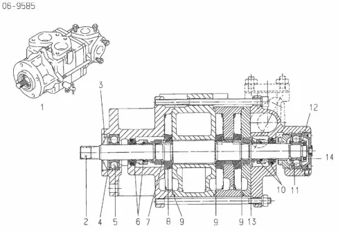 MAN Raw Water Pump 51065006607