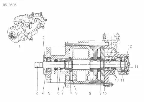 MAN Raw Water Pump 51065007040