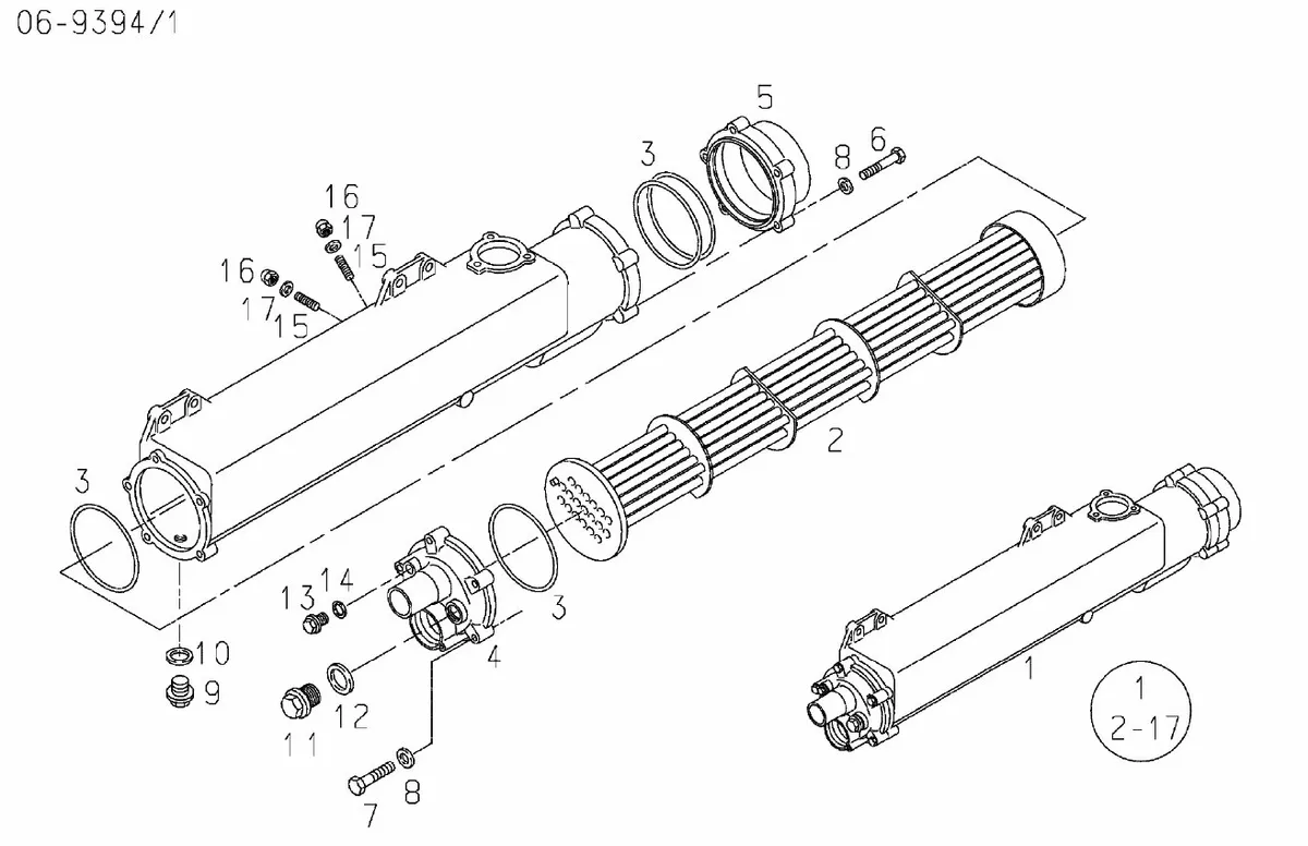 MAN Tube Bundle 51061090041