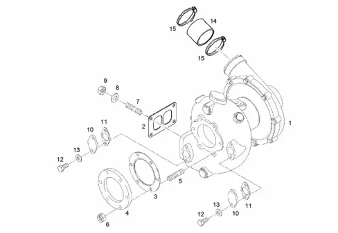 MAN Turbocharger 51091007216
