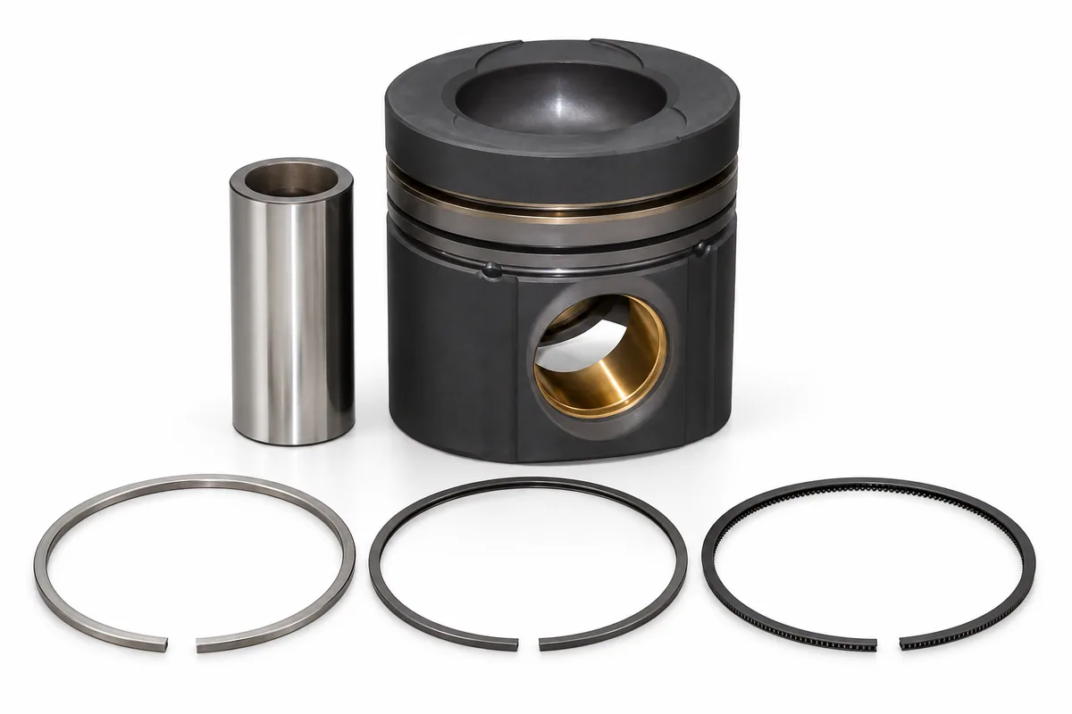 MAN Stationary engine piston assembly 51025117225