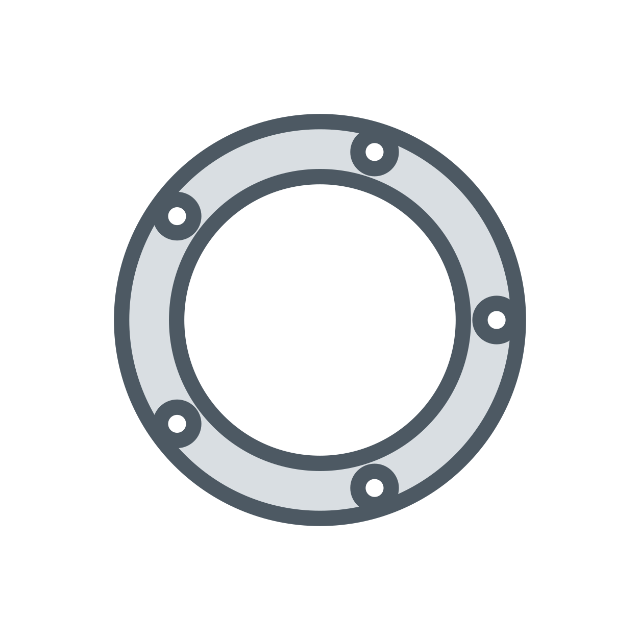 MAN Cover raw water pump 51065120048